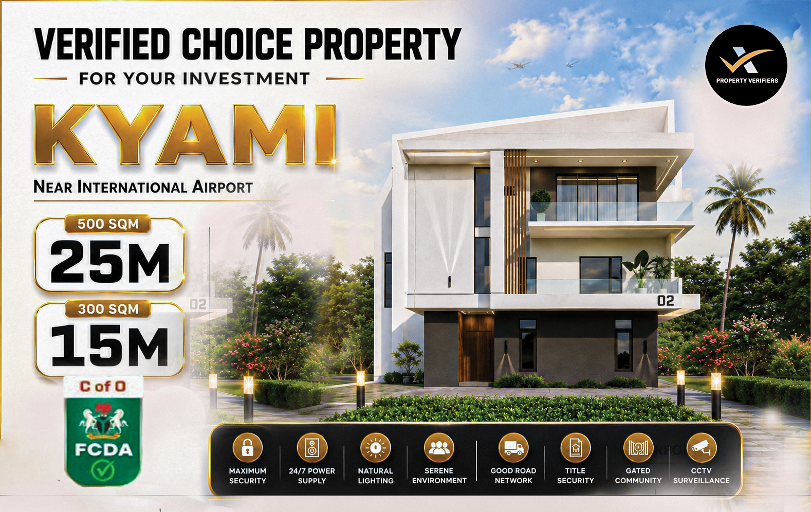 FCTA C of  O Real Estate Plot Kyami Layout