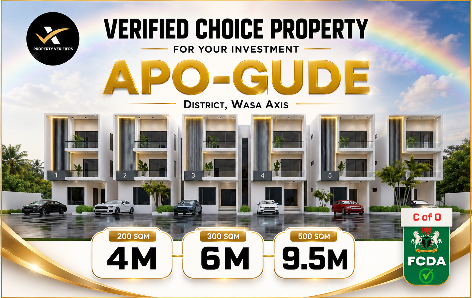 FCTA C of O Estate Plot Apo Gude